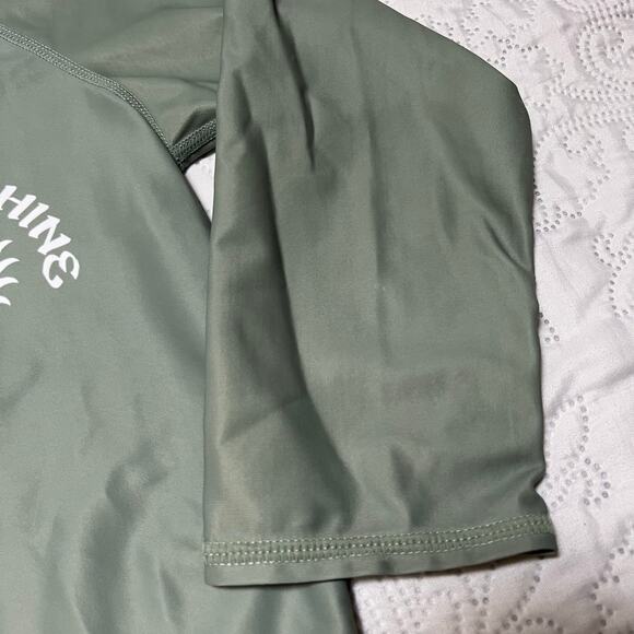 Rylee + Cru Swim Rash Guard Size 10/12 - Picture 5 of 7